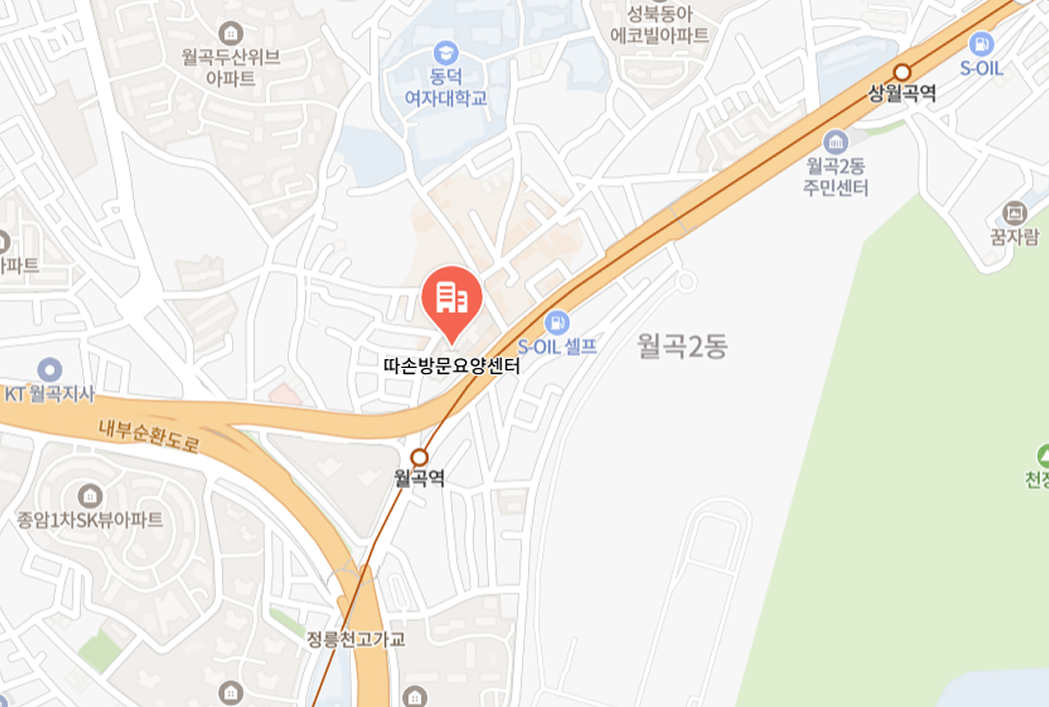 서울특별시 성북구 보문로 105-1, 3층 위치 안내 지도